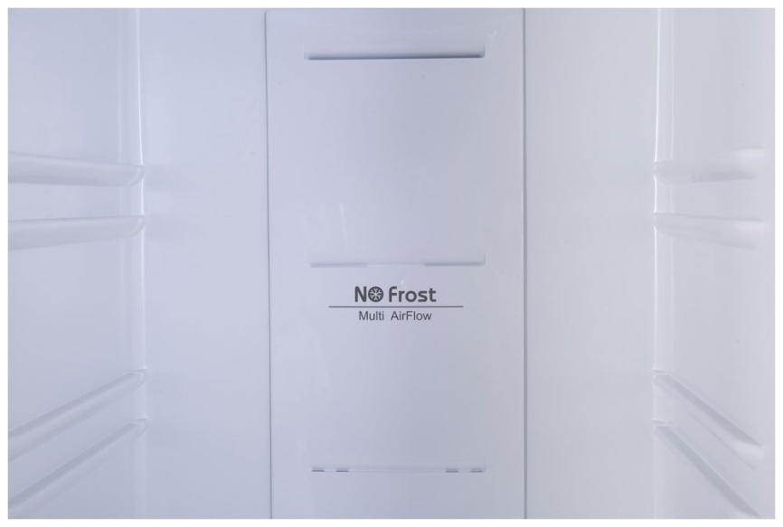 Двухкамерный холодильник Ascoli ARDRFB375WE No frost, черный фото 10