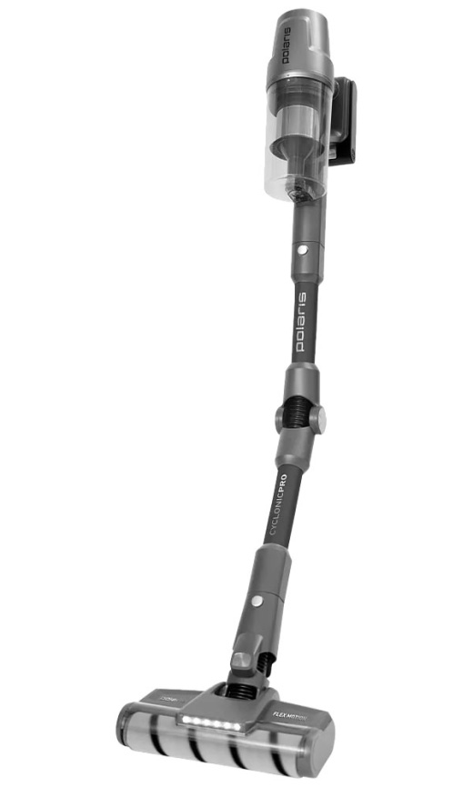 Беспроводной пылесос Polaris PVCS 4050 CyclonicPRO серый фото 1