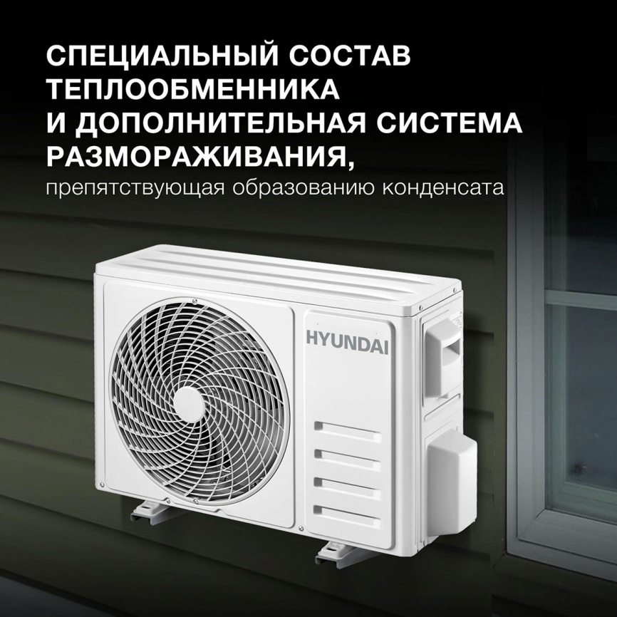 Кондиционер сплит-система Hyundai HAC-07/T-PRO, белый фото 6