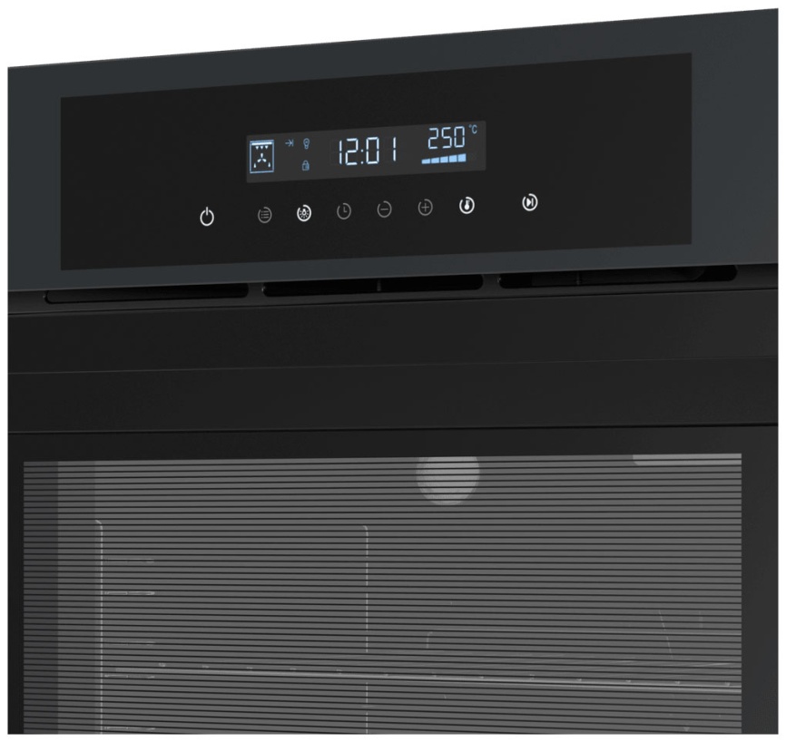 Электрический духовой шкаф Maunfeld AEOD6063G1 59 см, 60 л гриль конвекция, графит фото 6