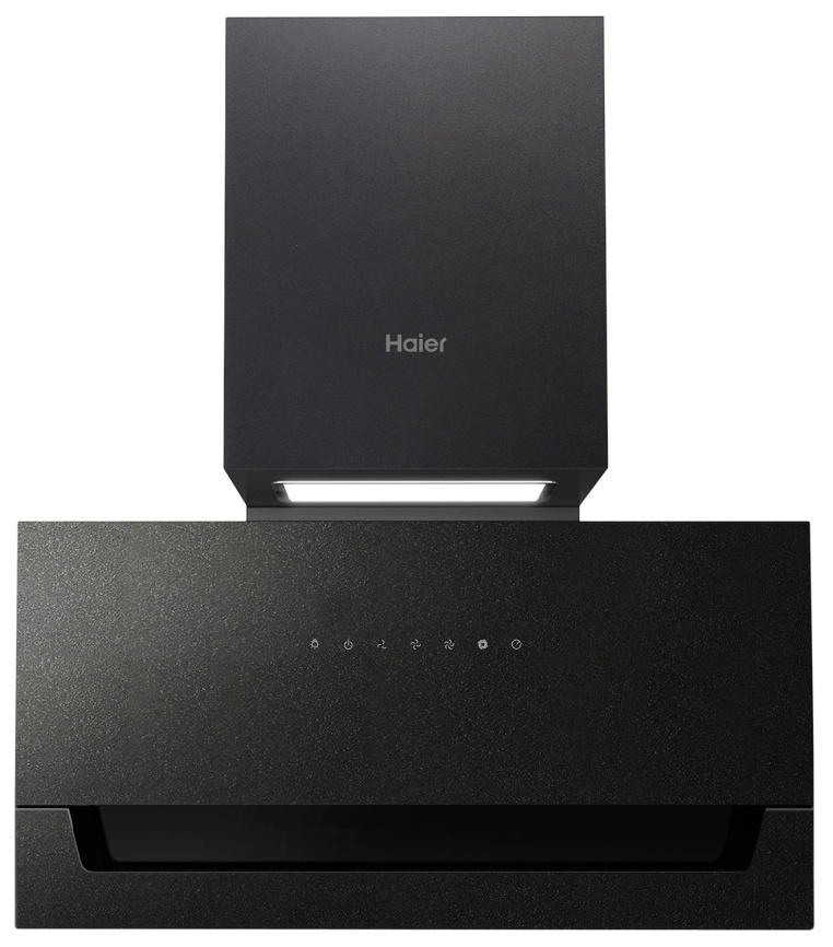 Вытяжка Haier HVX-W682CB 296 Вт 3 режима работы, сенсорное, черный фото 1